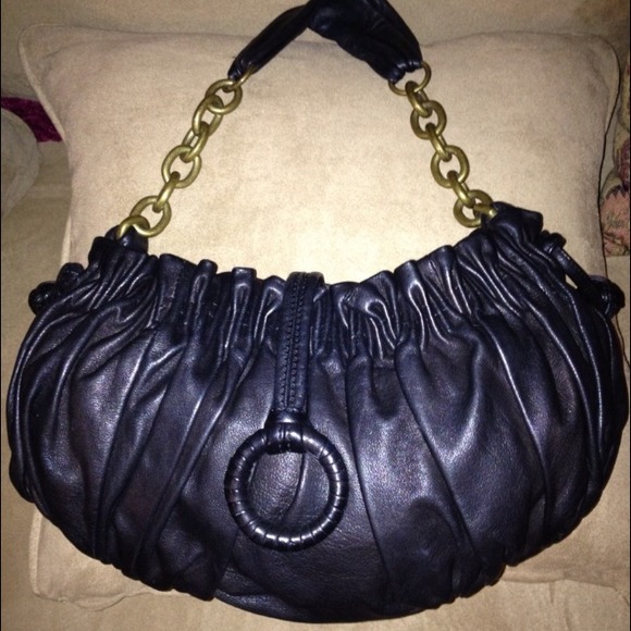 SOLD!!!!!!!!BCBG MAX AZRIA ERICA LEATHER HANDBAG