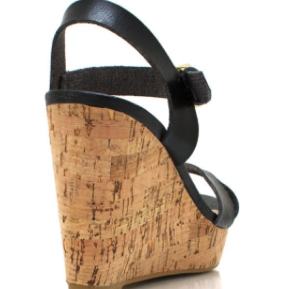 Bamboo Crisscross wedges from GoJane