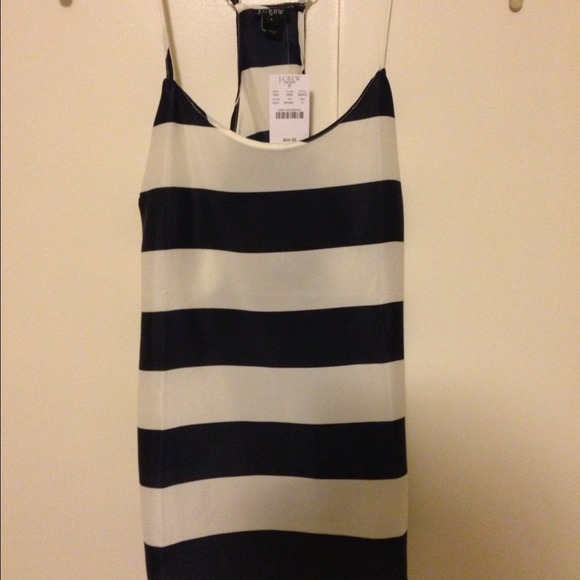 SOLD J Crew Factory NWT Striped Racerback Tank