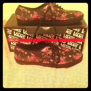 Floral Vans