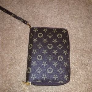 Double zipper planner/wallet