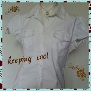 Tommy Hilfiger Solid Oxford Shirt. NWOT