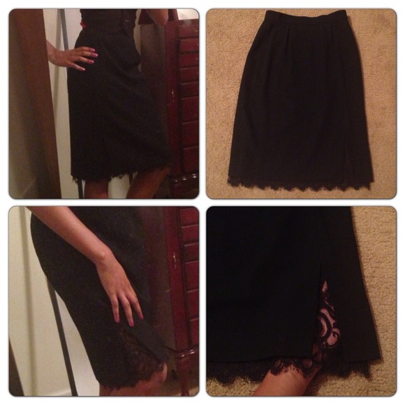 Black lace skirt! - Picture 3 of 4
