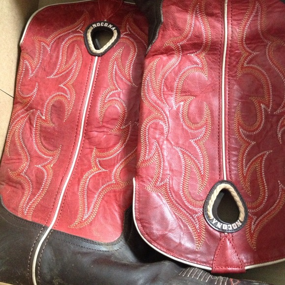 RED COWBOY BOOTS