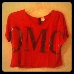 Omg crop shirt