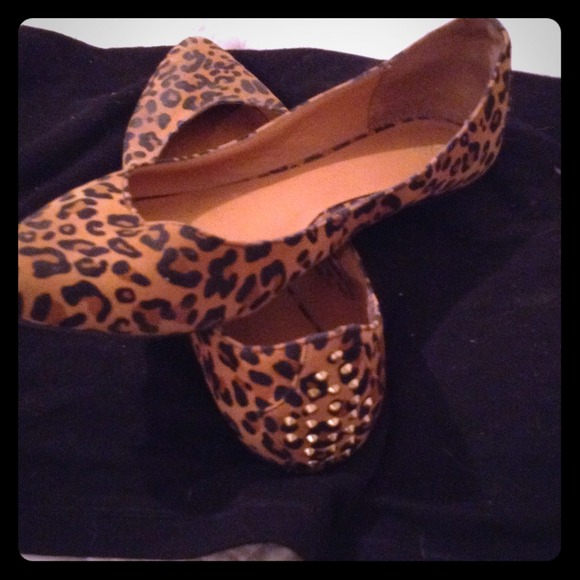 Leopard Mossimo Flats