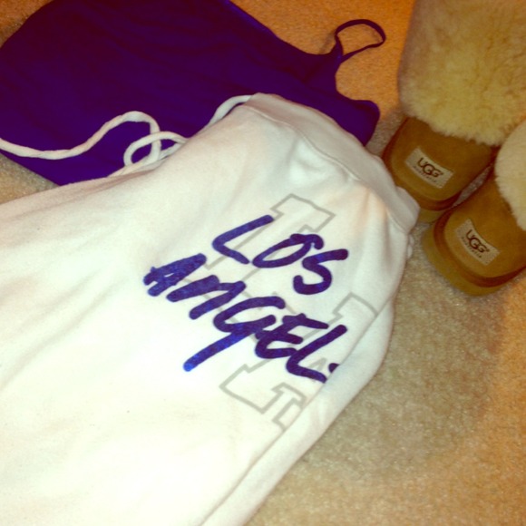 Los Angels L.A. White Sweats