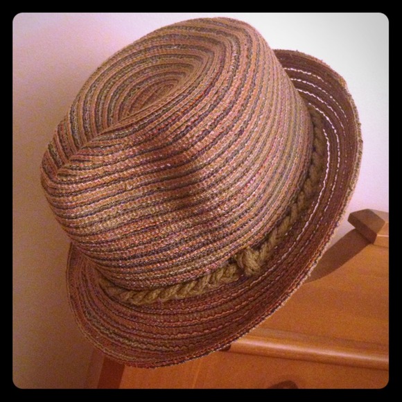 Colorful straw fedora - Picture 1 of 4