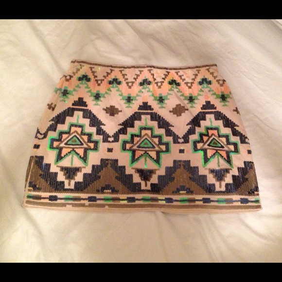 SEQUINED SKIRT!!