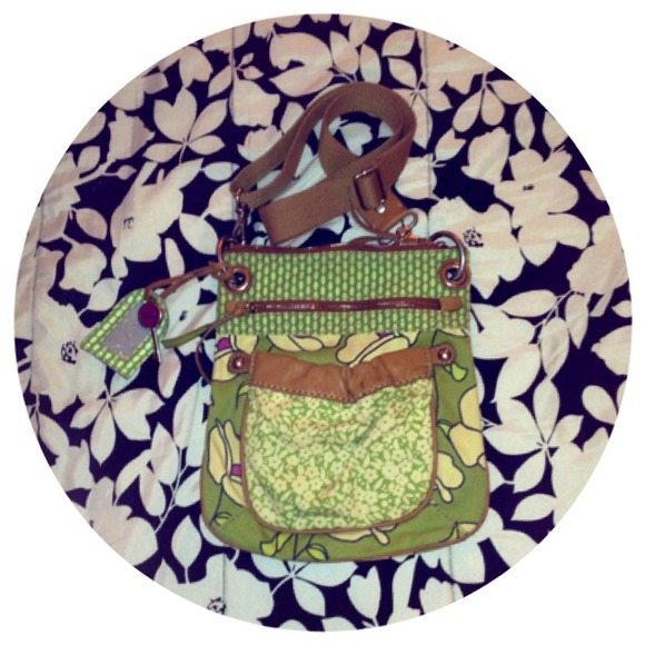 Floral Fossil cross body