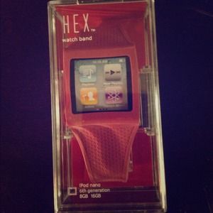 Hex watch band for ipod Nano 6-Gen $10.00 paypal