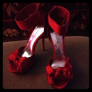Heels from Bebe worn once