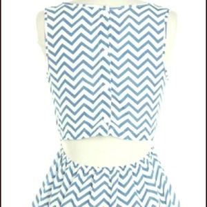 ***SOLD--Peplum top with peekaboo back***