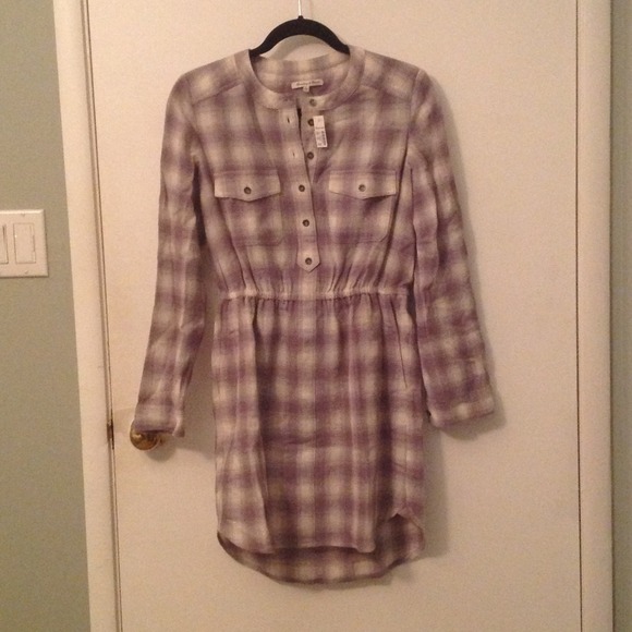 Plaid Broadway & Broome (Madewell) Dress