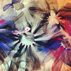 Handmade Adult children and newborn tutus.