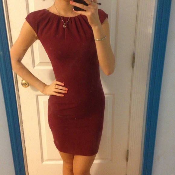 Body con formal/work red dress