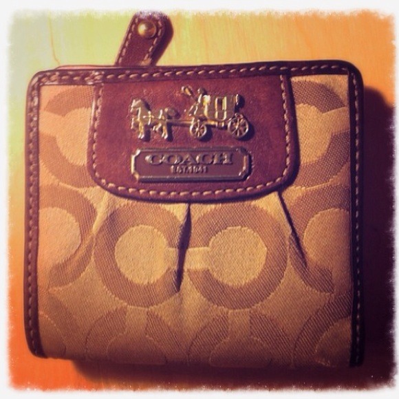 Coach bifold wallet