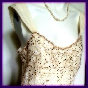 Ann Taylor Sequined Tank. NWOT