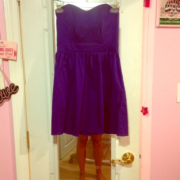 Dark purple cute dress!💜
