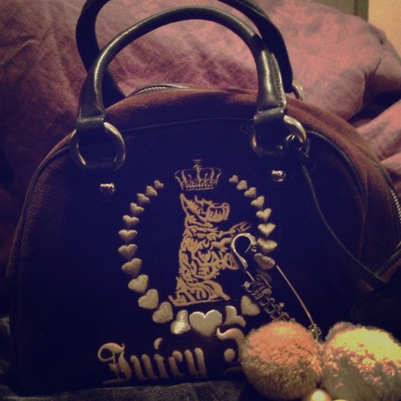 Juicy couture duffle purse!