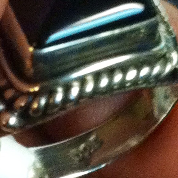 REDUCED-----🔷ONYX STONE RING🔷 - Picture 3 of 5