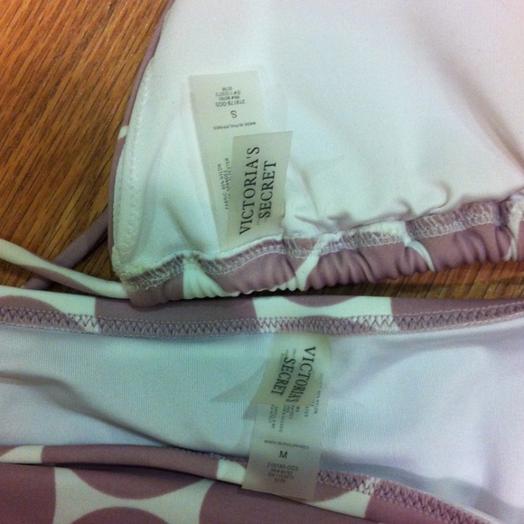 💎sold💎 Purple polka dot bikini 👙 - Picture 2 of 3