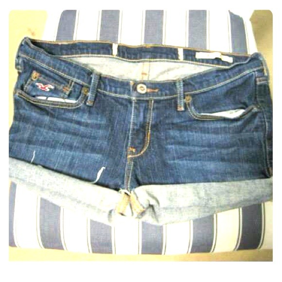 SOLD Hollister Dark Wash Shorts