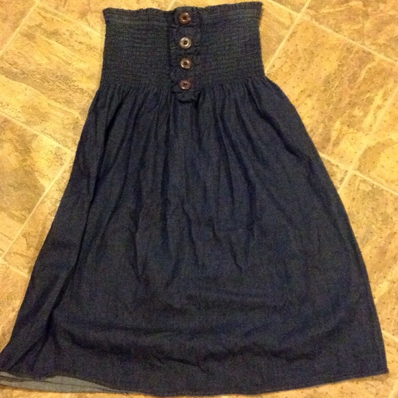 DENIM SUMMER DRESS