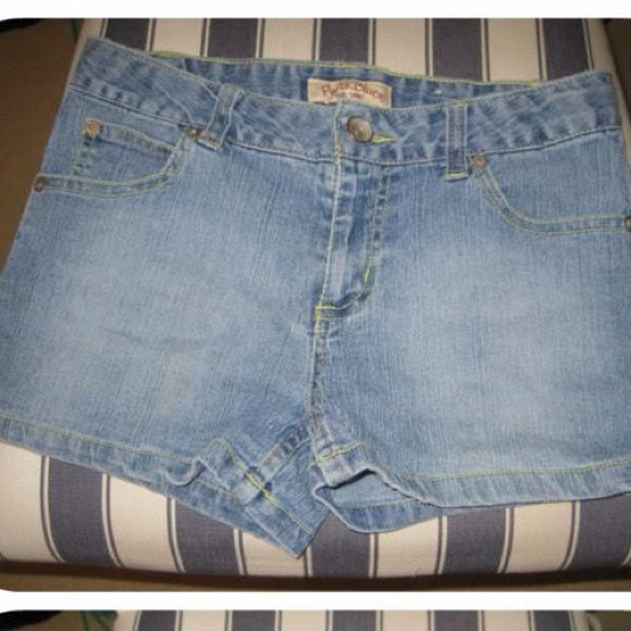 Paris Blue High-Rise shorts