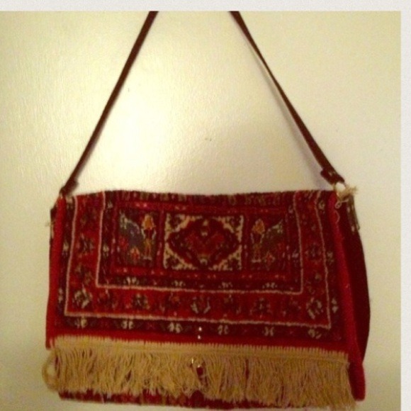 Tapestry Messenger Bag & OPI Polish