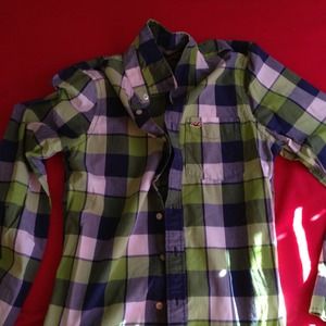 Hollister Mens Flannel (size small)