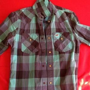 Hollister Mens Flannel (size small)
