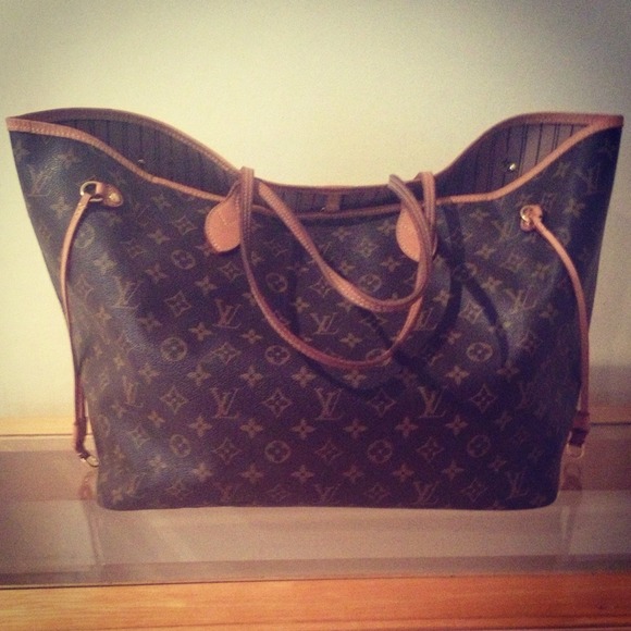 100% authentic louis vuittion neverfull monogram