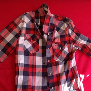 Hollister Mens Flannel (size small)