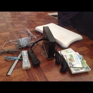 The old Wii game with everything u see.