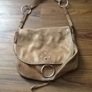 Beautiful satchel style leather purse!