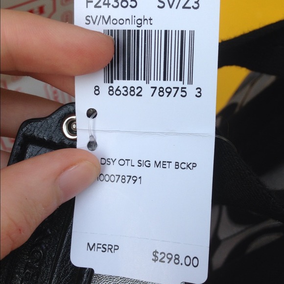 NWT Coach backpack - Picture 2 of 4