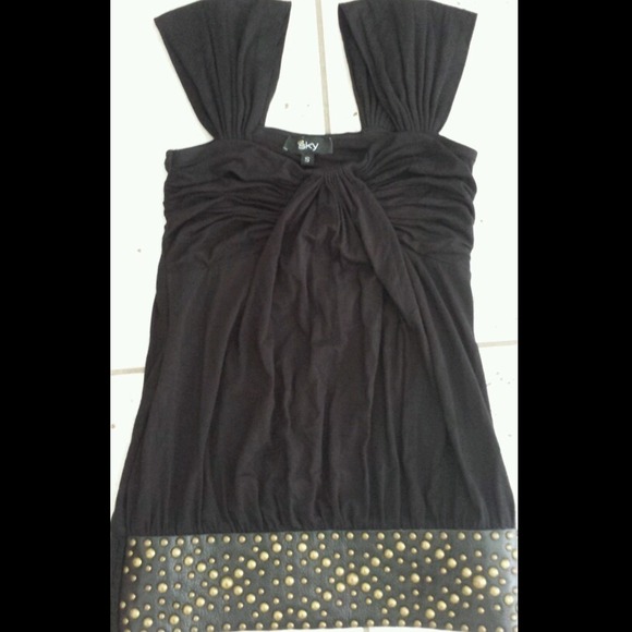 SKY studded top