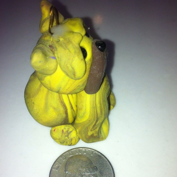 Yorkie ornament/ pendant - Picture 2 of 4