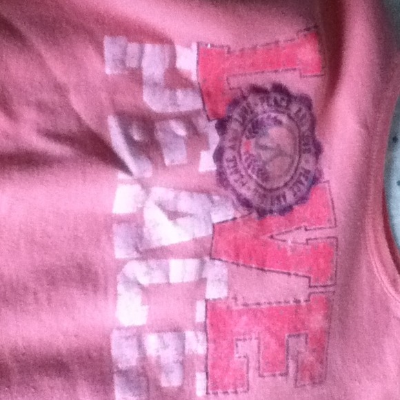 Pink sweatshirt!