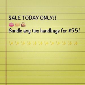 Sale! Two bags for $95