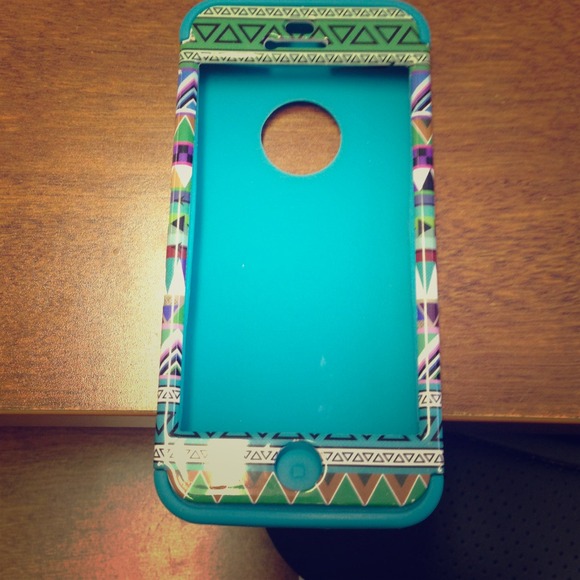 iPhone 5 tribal 3 piece case