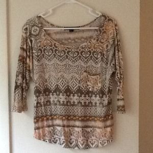 Aztec design shirt