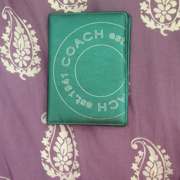 Coach Passport Holder