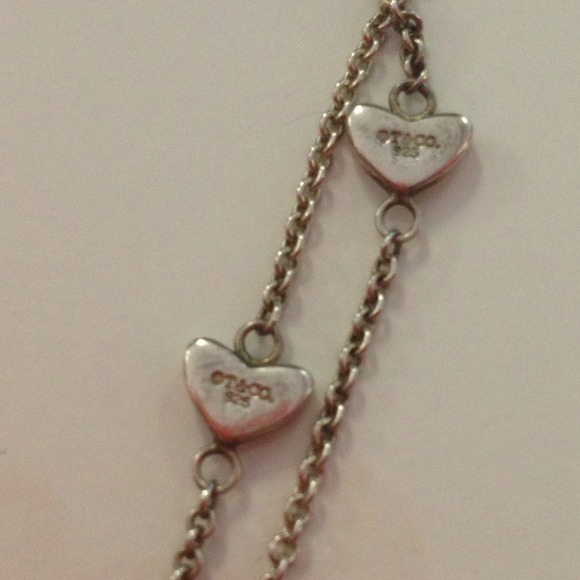 ❌SOLD❌Authentic Tiffany & Co. Heart dangle neck - Picture 4 of 4