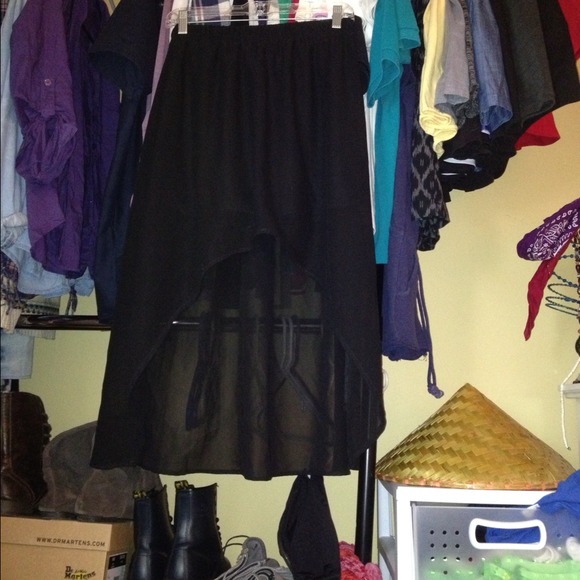 Kirra Hi Low Chiffon skirt - Picture 2 of 2