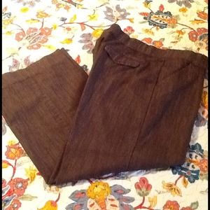 Sold in bundle!  Lee No Gap Waistband Dressy Brown