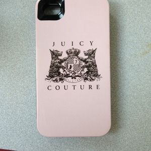 Authentic Hard Juicy Couture iphone 4/4s Case