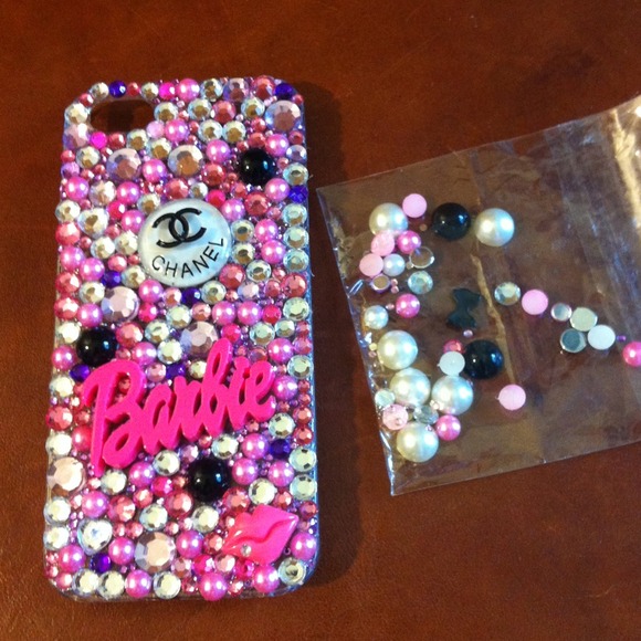 Reserved!!!  CHANEL and Barbie iPhone 5 cover😘