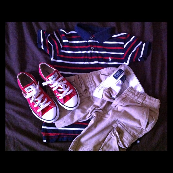 Ralph Lauren Polo Bundle & Converse Shoes